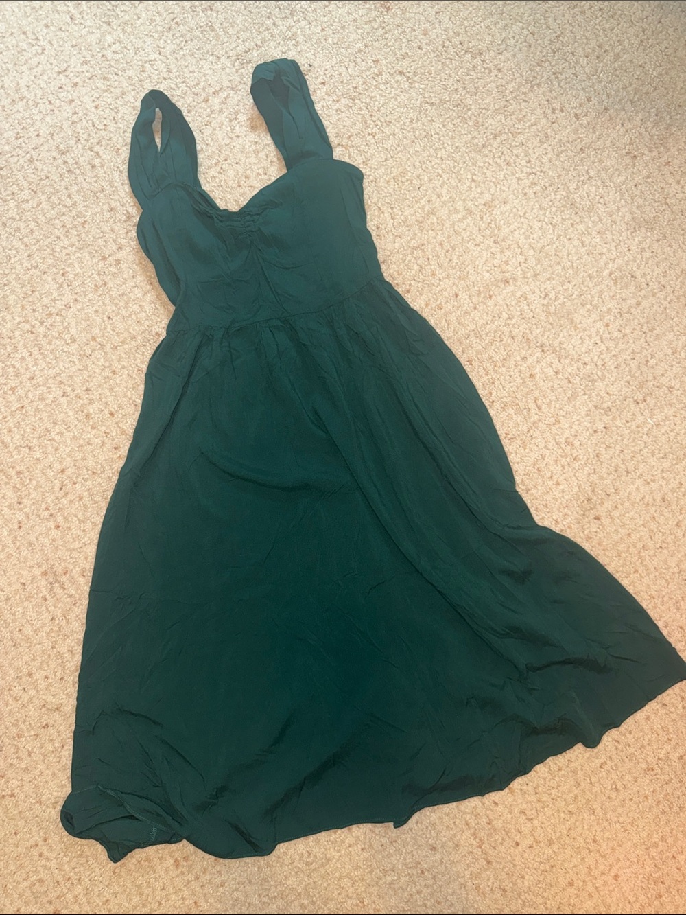 Kormei Women’s Emerald Green Sleeveless Sundress